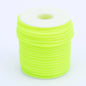 Purilite Select Hollow Rubber Cord Roll 2mm 3mm 4mm | Flexible Tubular Craft Cord for DIY Jewelry Making