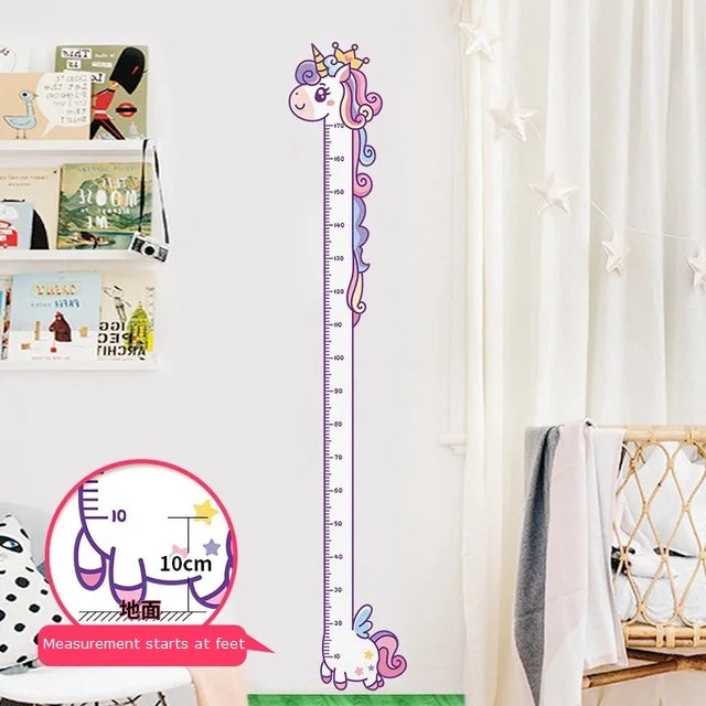 Purilite Select Cartoon Height Measure Wall Sticker