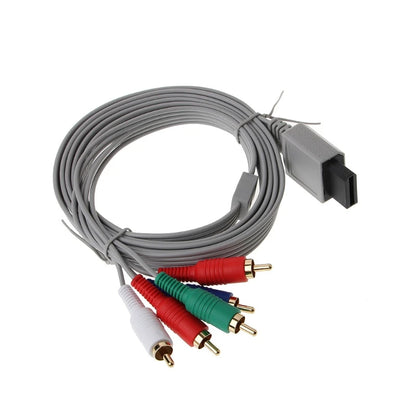 Purilite Select 1.8M Component HDTV AV Audio Adapter Cable 1080P Compatible Console Video Connection Cable Set of 2
