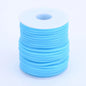 Purilite Select Hollow Rubber Cord Roll 2mm 3mm 4mm | Flexible Tubular Craft Cord for DIY Jewelry Making
