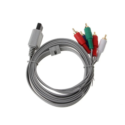 Purilite Select 1.8M Component HDTV AV Audio Adapter Cable 1080P Compatible Console Video Connection Cable Set of 2