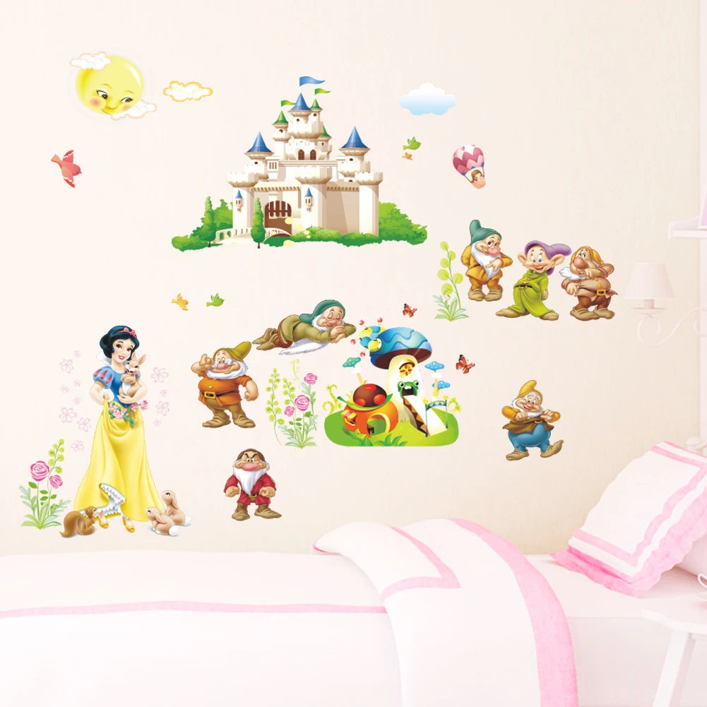 Purilite Select Lovely Castle Princess Wall Stickers