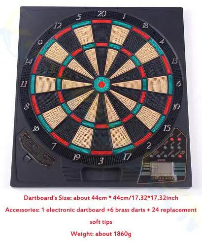 Purilite Select 12-Inch Electronic Dartboard Game Set