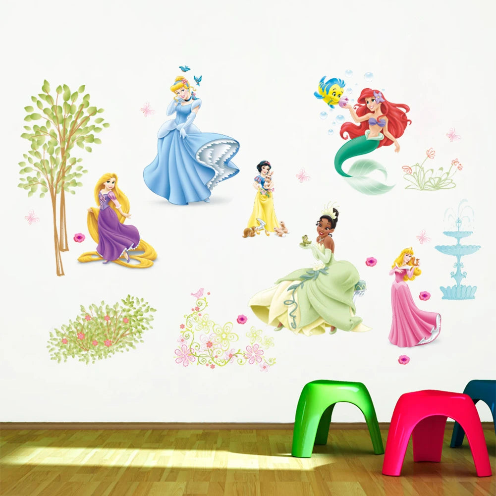 Purilite Select Lovely Castle Princess Wall Stickers