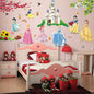 Purilite Select Lovely Castle Princess Wall Stickers