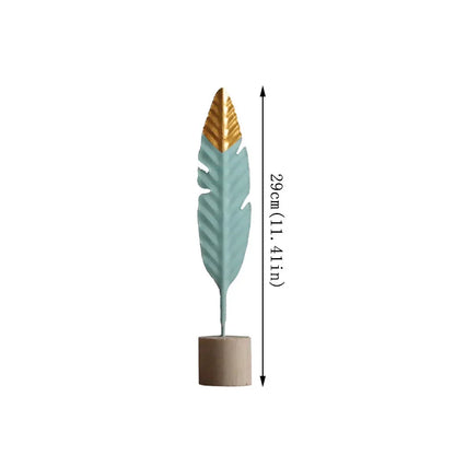 Purilite Select Modern Feather Wooden Figurines