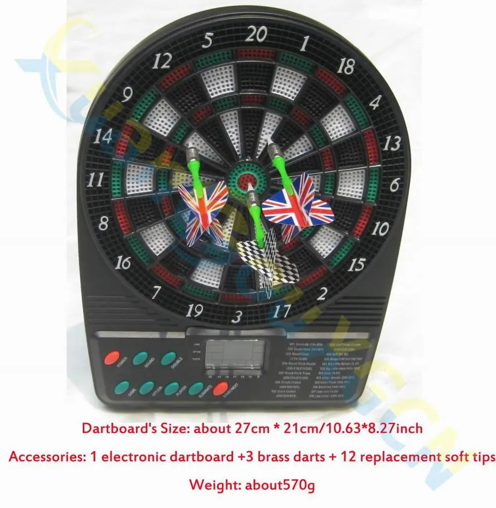 Purilite Select 12-Inch Electronic Dartboard Game Set
