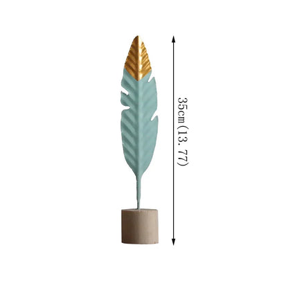Purilite Select Modern Feather Wooden Figurines