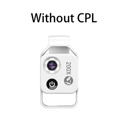 Purilite Select 200X Mobile Microscope Lens with LED & CPL