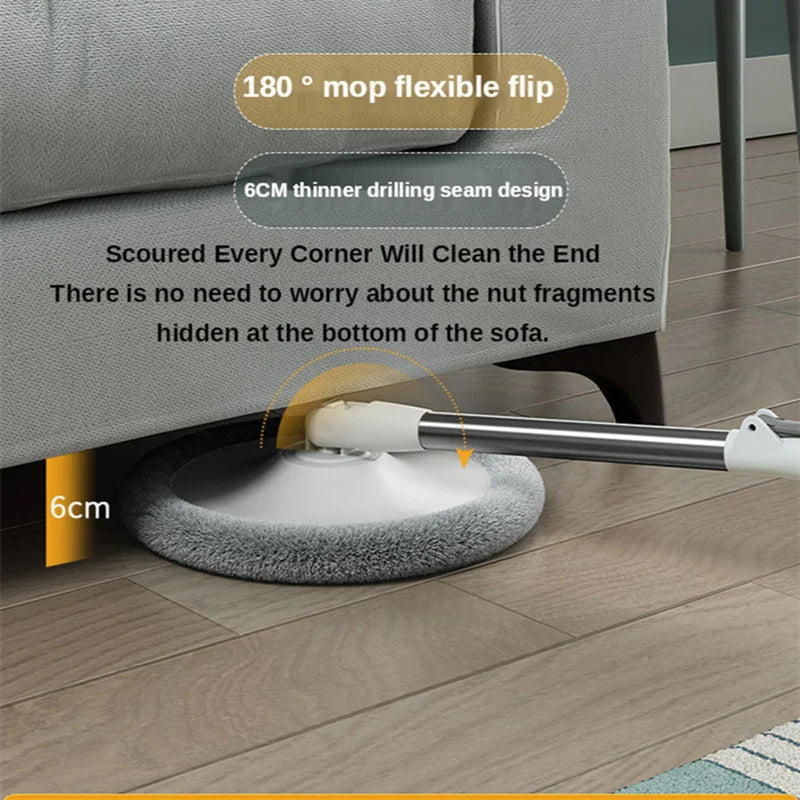 Purilite Select Spin Mop with Sewage Separation Bucket