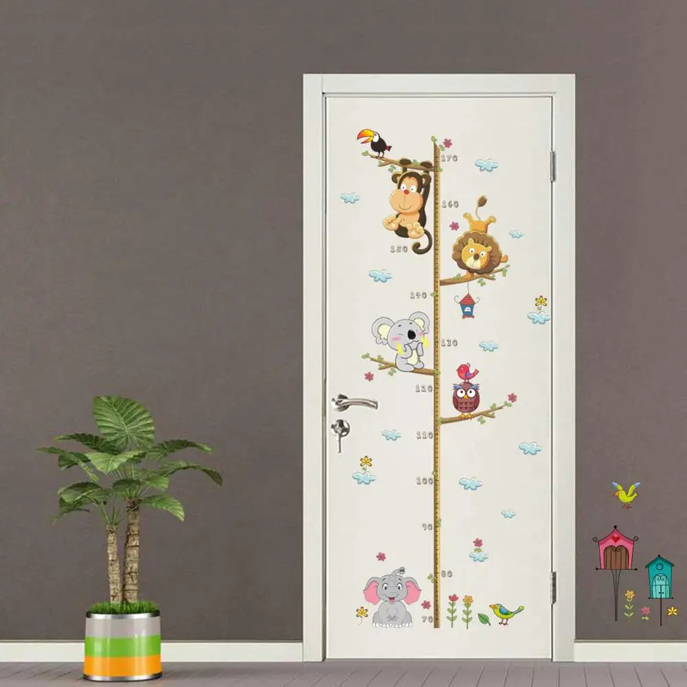 Purilite Select Cartoon Height Measure Wall Sticker