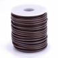 Purilite Select Hollow Rubber Cord Roll 2mm 3mm 4mm | Flexible Tubular Craft Cord for DIY Jewelry Making