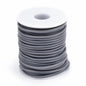 Purilite Select Hollow Rubber Cord Roll 2mm 3mm 4mm | Flexible Tubular Craft Cord for DIY Jewelry Making