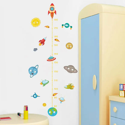 Purilite Select Cartoon Height Measure Wall Sticker