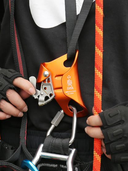 Purilite Select Outdoor Rock Climbing SRT Professional Chest Ascender | Aluminum Rope Climbing Device | Mountaineer Chest Ascender Tool