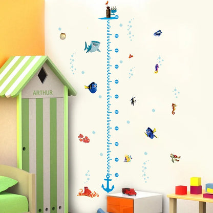 Purilite Select Cartoon Height Measure Wall Sticker