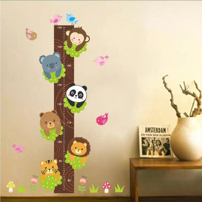 Purilite Select Cartoon Height Measure Wall Sticker
