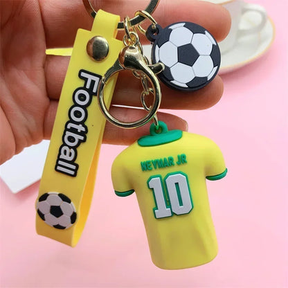 Purilite Select Football No.7 & No.10 Couple Jersey Keychains