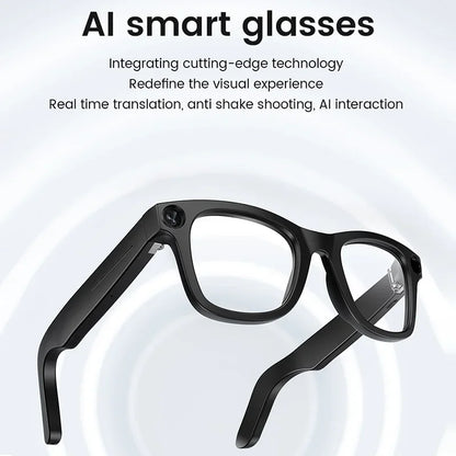 Purilite Select 2025 Smart Glasses | 800W Sony HD Camera | 1080P Video | AI Touch Control | Wireless Calling | Translation & Voice Assistant