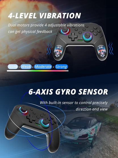 Purilite Select Wireless Controller for Nintendo Switch OLED/Lite