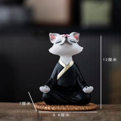 Purilite Select White Nine-Tailed Fox Figurine