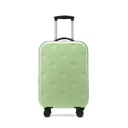 Purilite Select Foldable Travel Suitcase with Spinner Wheels | Lightweight ABS Rolling Luggage with Password Lock | Compact Collapsible Trolley Case