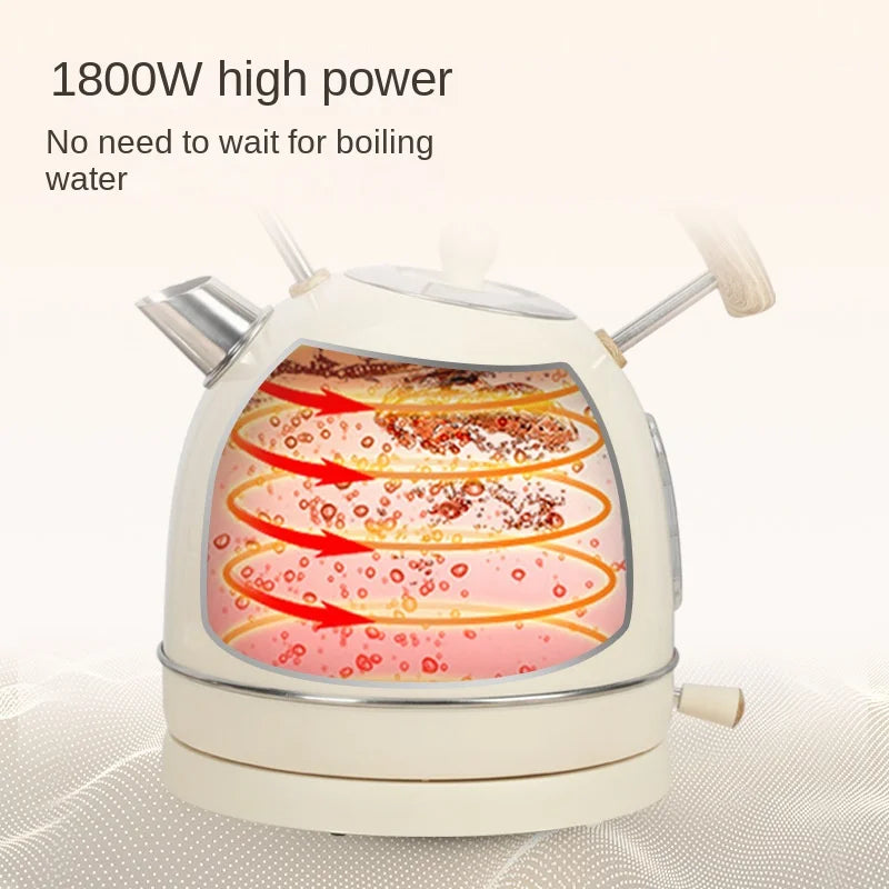 Purilite Select 1.8L Fast-Boil Electric Kettle with Auto Shut-Off  360° Rotational Base (1800W)