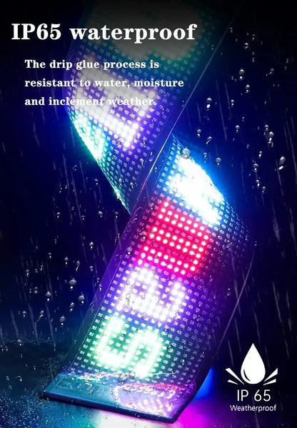 Purilite Select LED Matrix RGB Panel – Programmable Bluetooth LED Eyes for Trucks & Cars