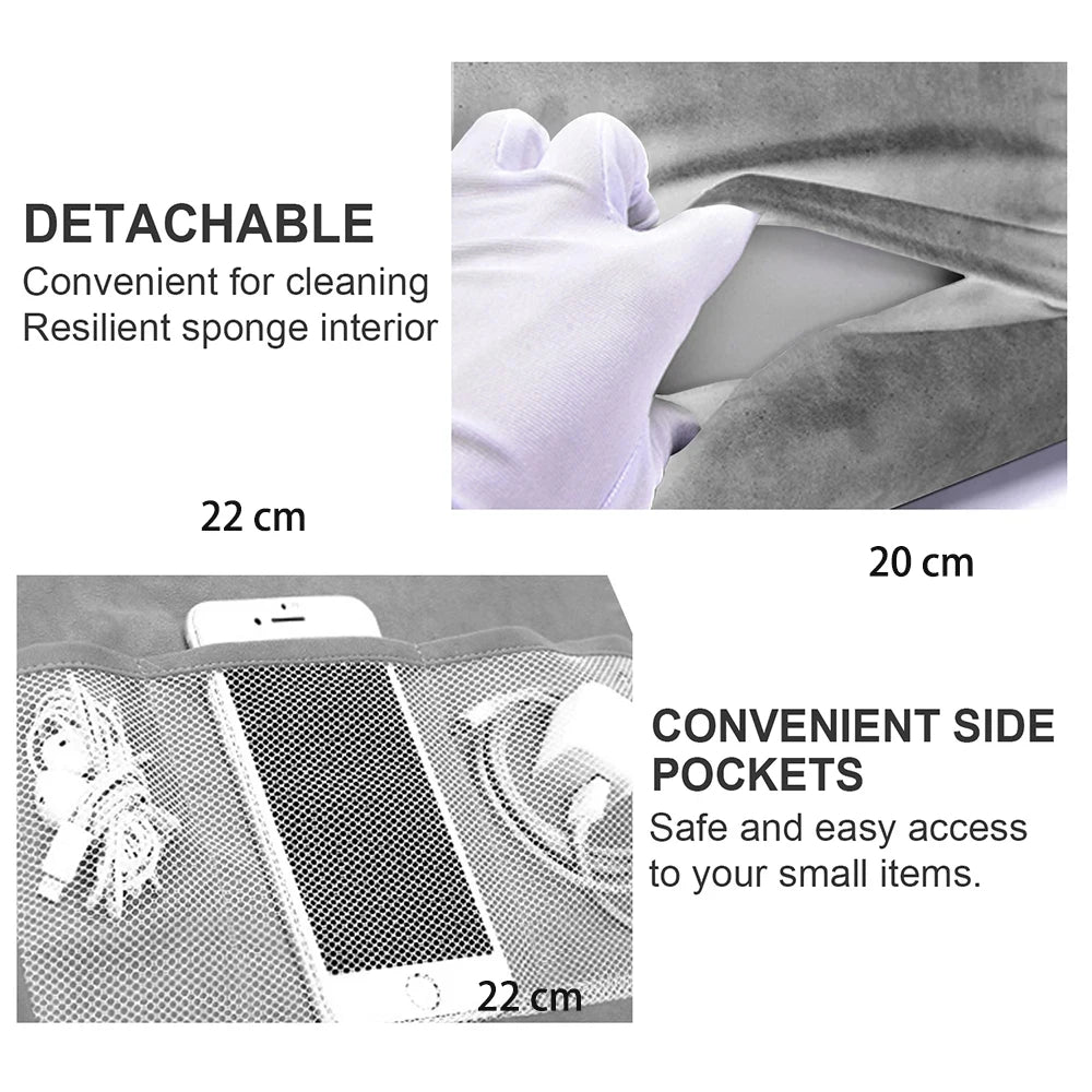 Purilite Select Sponge Pillow Tablet Holder | Multi-Angle Soft Support Stand | Tablet & Mobile Phone Reading Pillow