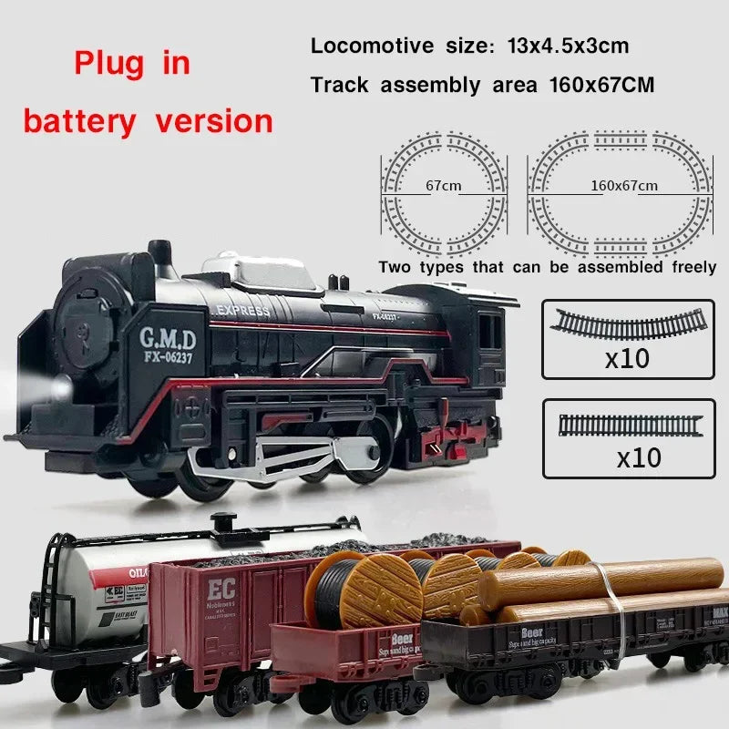 Purilite Select Classical Railway Freight Train Toy