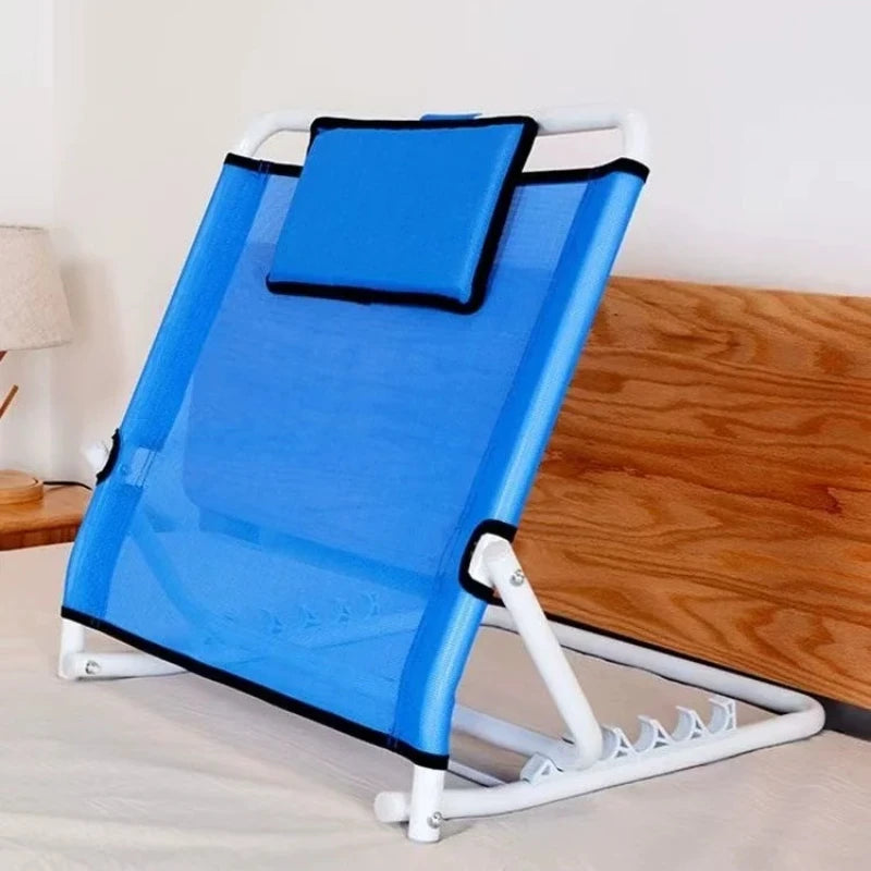 Purilite Select Adjustable Bed Backrest Cushion Recliner Support Pillow with Carbon Steel Frame for Reading and Sitting Comfort