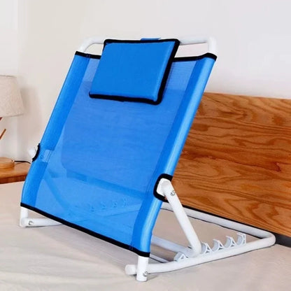 Purilite Select Adjustable Bed Backrest Cushion Recliner Support Pillow with Carbon Steel Frame for Reading and Sitting Comfort