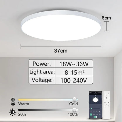 Purilite Select Smart LED Ceiling Lamp.