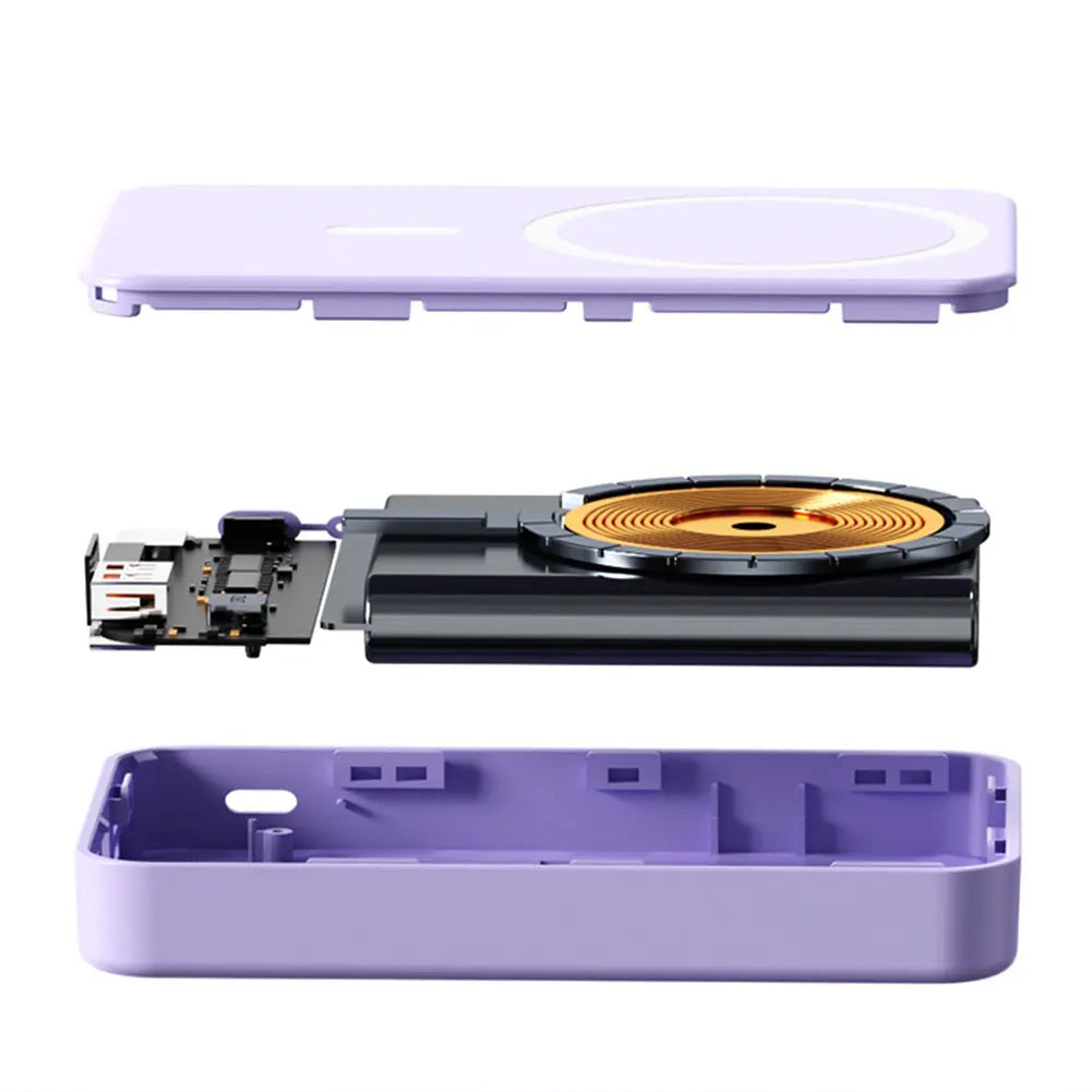 Purilite Select 10000mAh Magnetic Power Bank with Folding Stand
