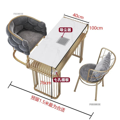 Purilite Select Modern Wrought Iron Nail Table
