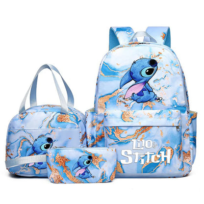 Purilite Select 3PCS Lilo & Stitch School Bag Set