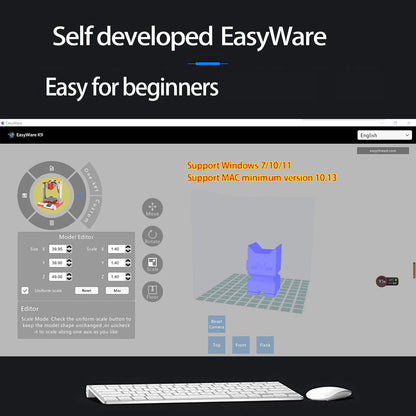Purilite Select EasyThreed K9 Mini 3D Printer