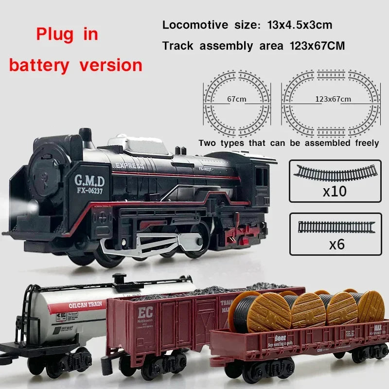Purilite Select Classical Railway Freight Train Toy