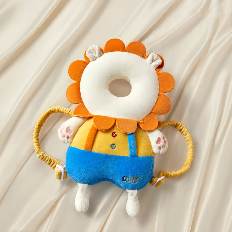 Purilite Select Baby Head Protector Backpack | Soft Cartoon Safety Cushion | Toddler Head Protection Pillow for Crawling & Walking