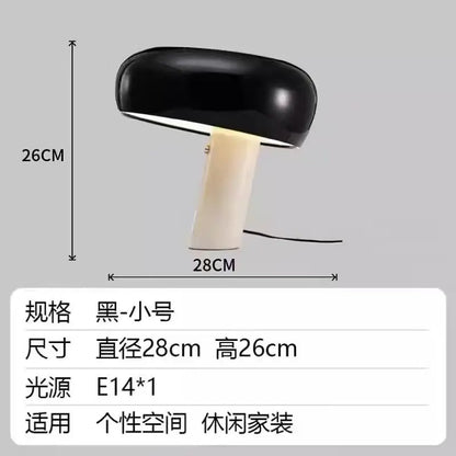 Purilite Select Italian Luxury Designer Mushroom Marble LED Desk Lamp