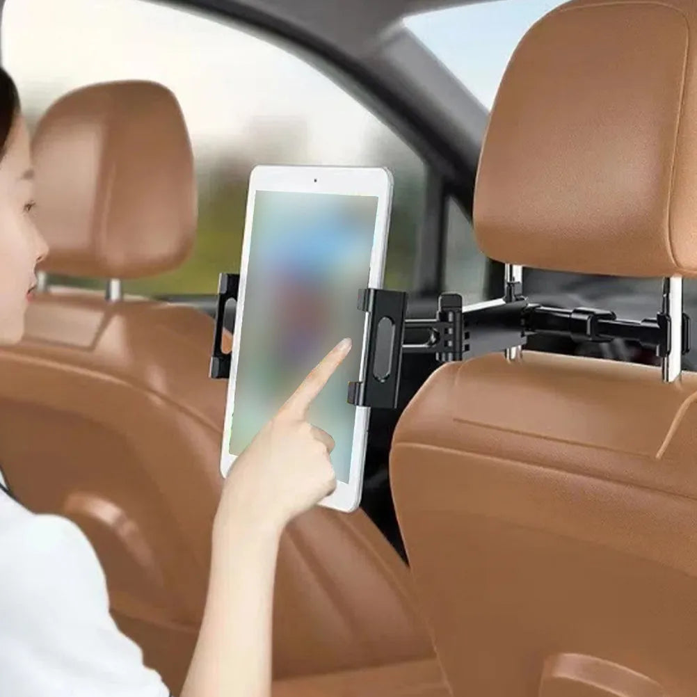 Purilite Select Car Backseat Headrest Tablet Mount 360 Degree Rotatable Adjustable Phone and Tablet Holder