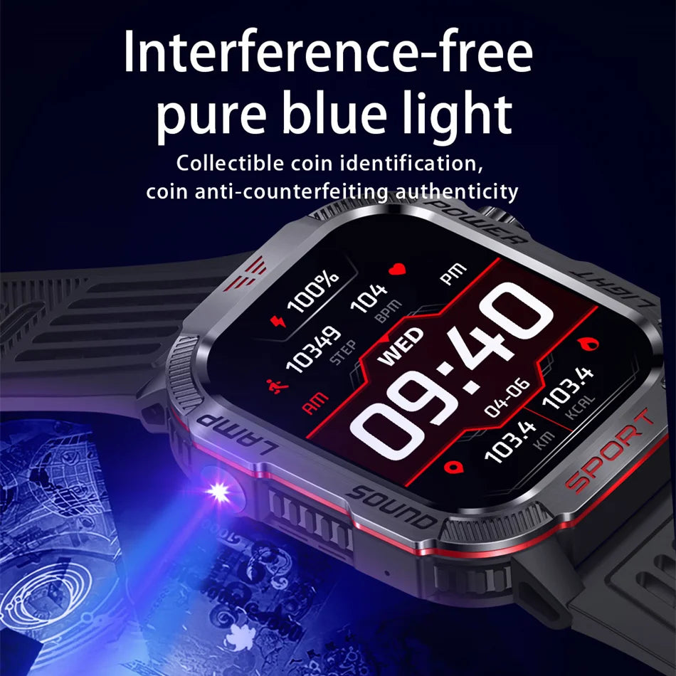 New Military GPS Smart Watch for Men