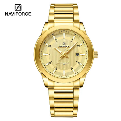 NAVIFORCE NF8029 Men’s Luxury Stainless Steel Quartz Watch