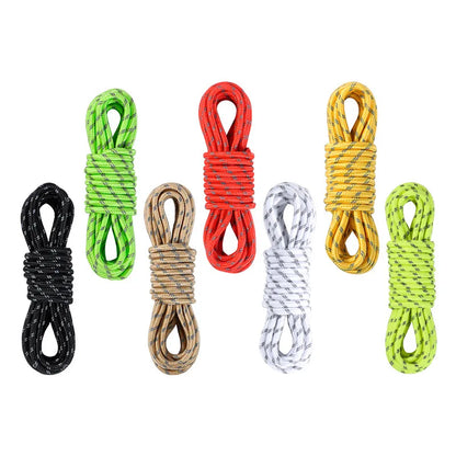 Purilite Select Reflective Paracord Rope 5M x 5mm | Heavy Duty Double Reflective Camping Survival Utility Cord