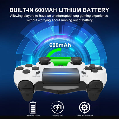 Purilite Select Wireless Gamepad 6-Axis Gyroscope Dual Vibration Touch Pad Controller