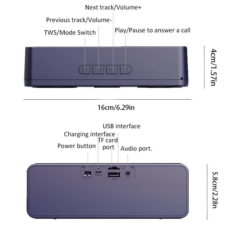 Purilite Select S18 Wireless Creative Bluetooth Smart Speaker