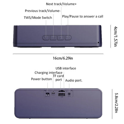 Purilite Select S18 Wireless Creative Bluetooth Smart Speaker