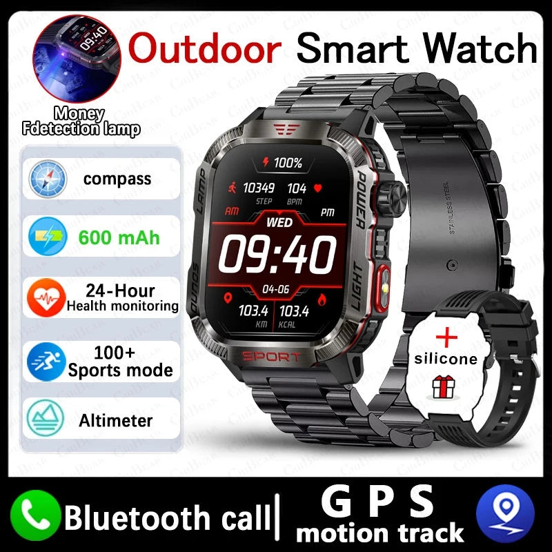 New Military GPS Smart Watch for Men