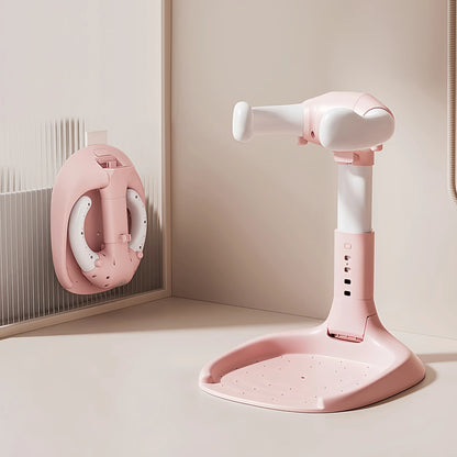 Purilite Select Adjustable Baby Hug Bath Tower | Toddler Standing Shower Stand | Hands-Free Bath Chair for Kids