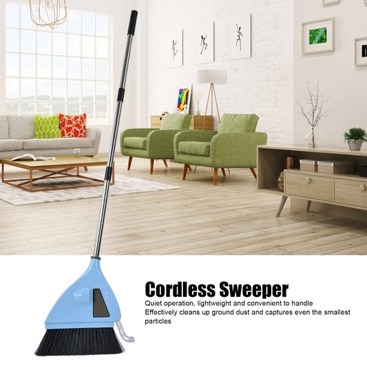 Purilite Select 2-in-1 Vacuum Broom | USB Charging Cordless Sweeper | Strong Suction 20,000 RPM | Household & Bedroom Floor Cleaner